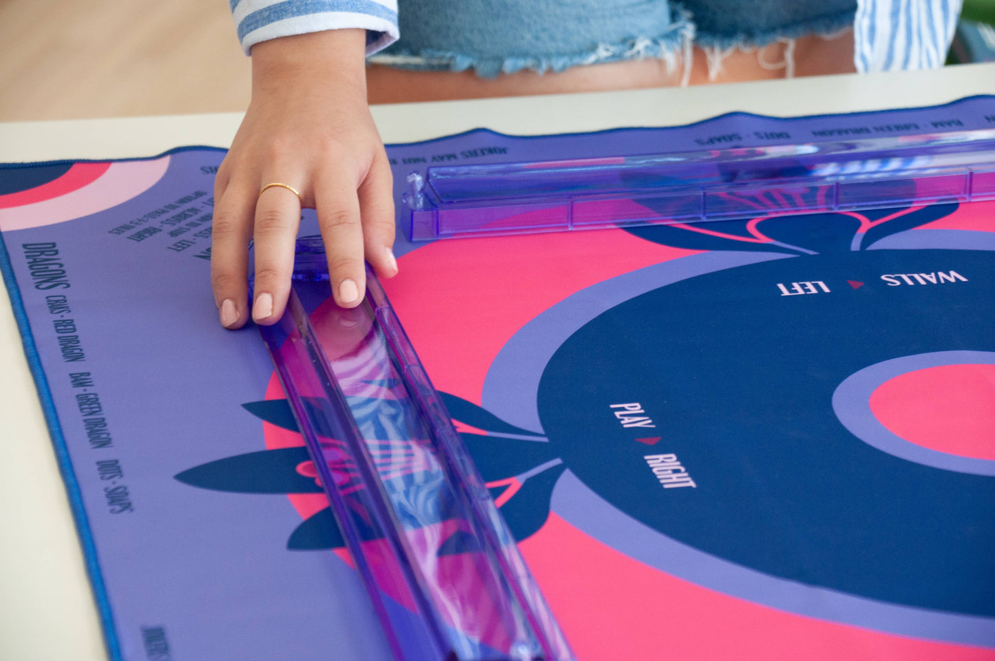 Rack & Pusher Set - Lilac