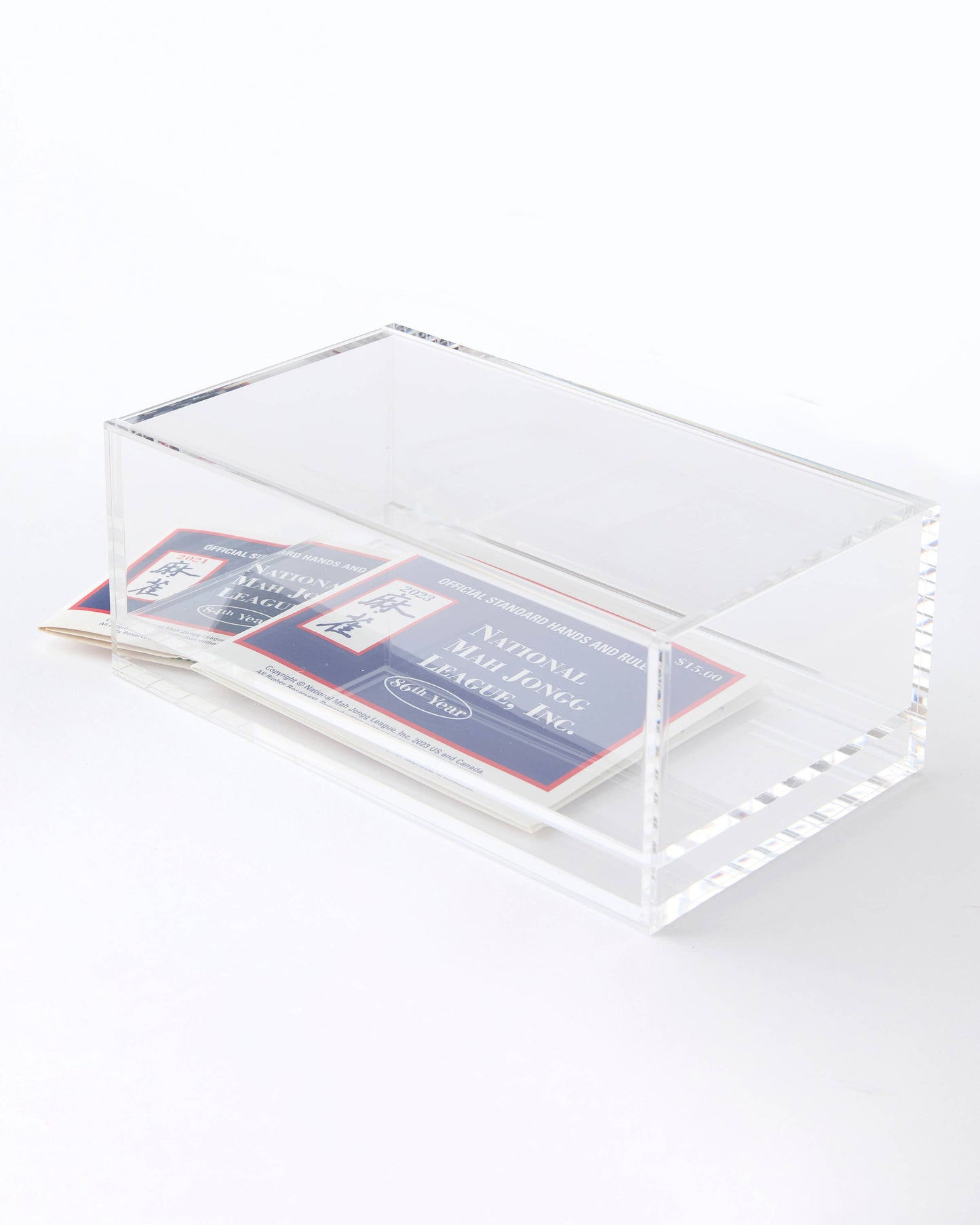 Oh My Mahjong Box- Clear lid