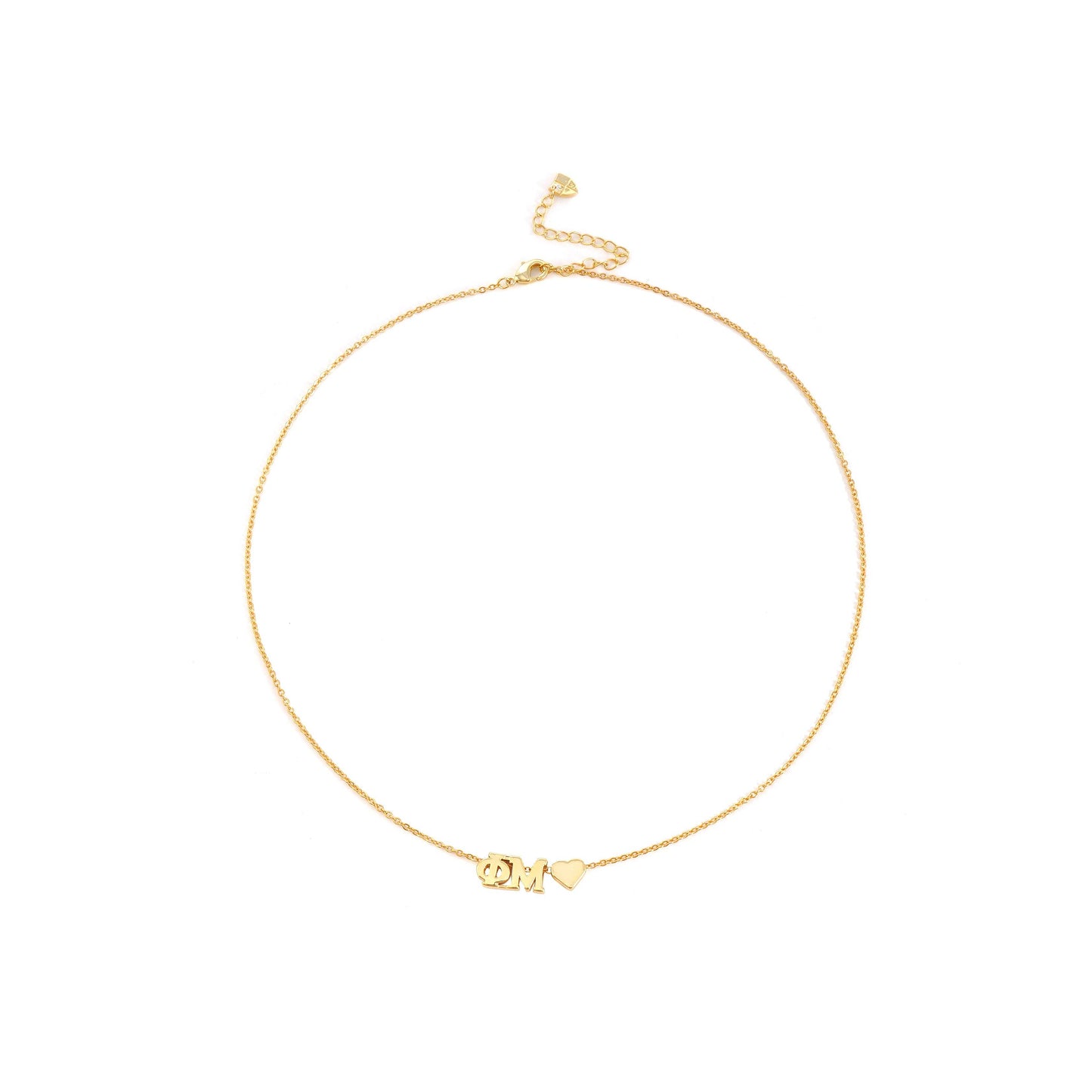 Heart Necklace - Phi Mu