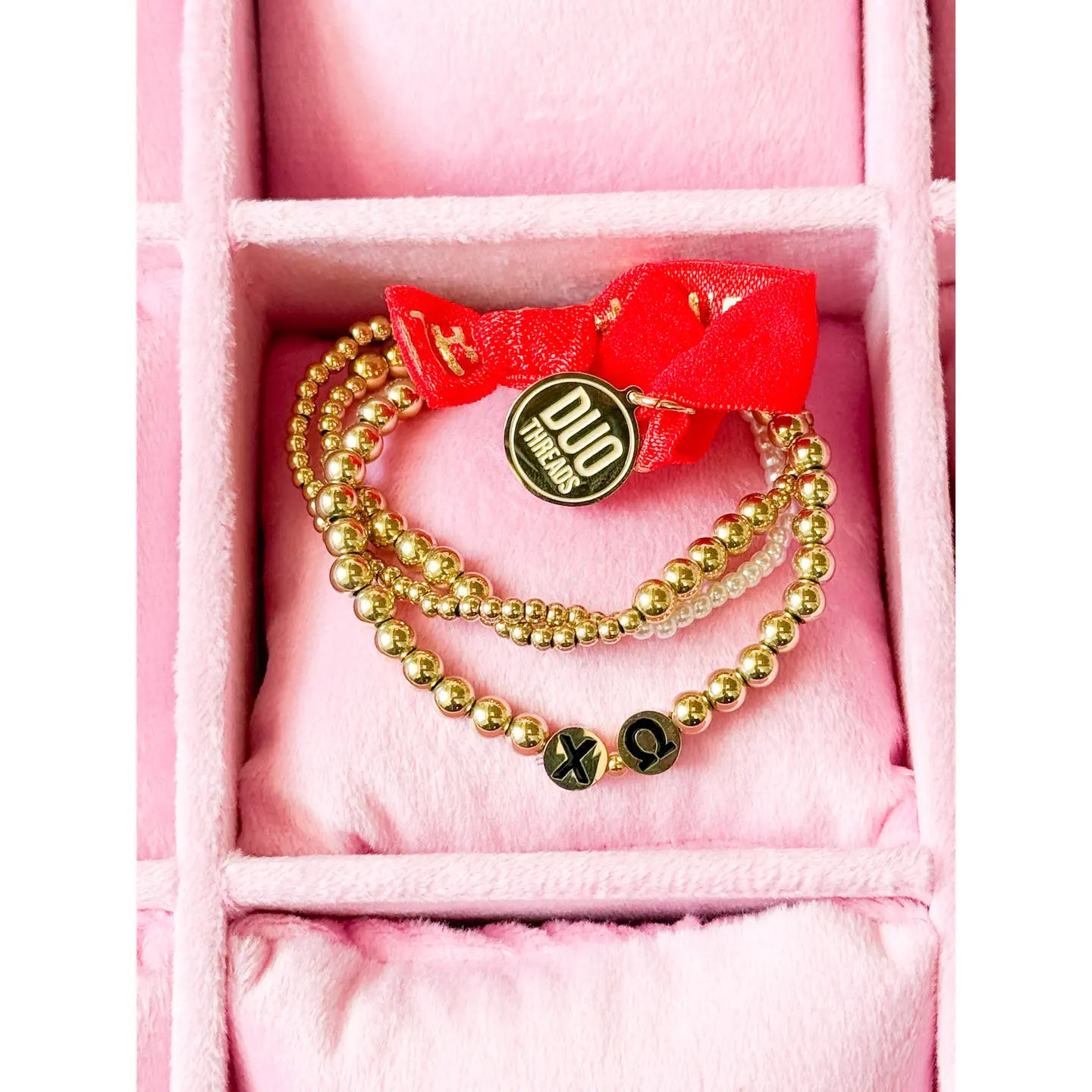XO Gold Stack Bracelet