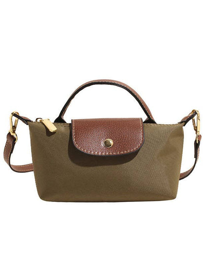Longchamp Inspired Crossbody - Army Green