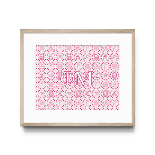 Phi Mu Omega Print: 5x7