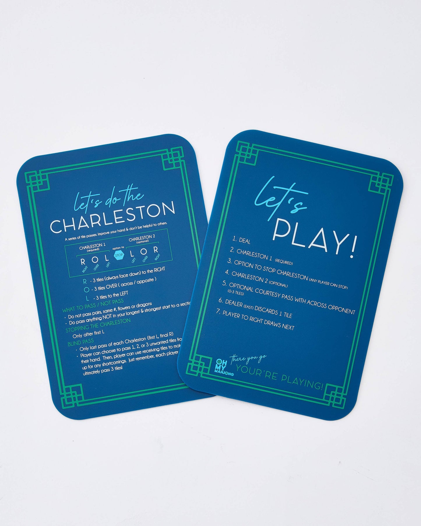 Mahjong Shufflers - Blue