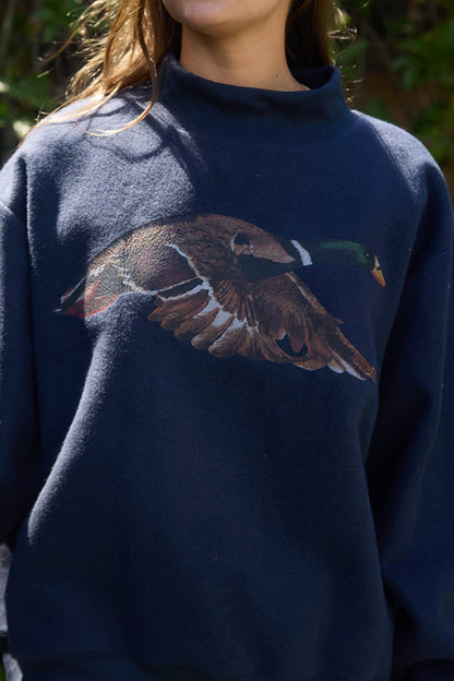 Lucky Duck Mockneck