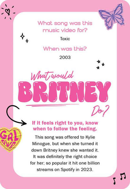 What Would Britney Do? by Rockpool  Publishing: Flashcards; 24 pages / English