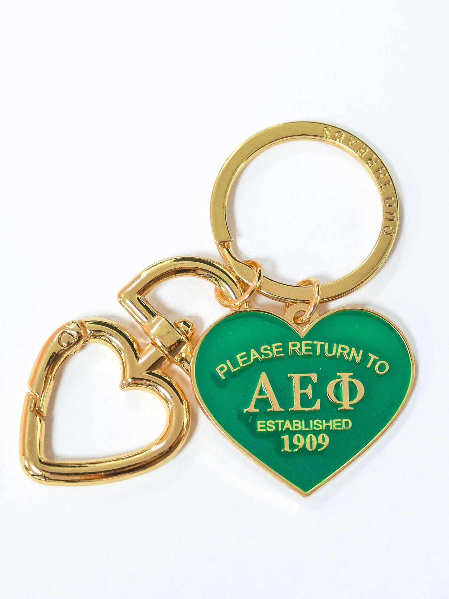 Theta Please Return Key Ring