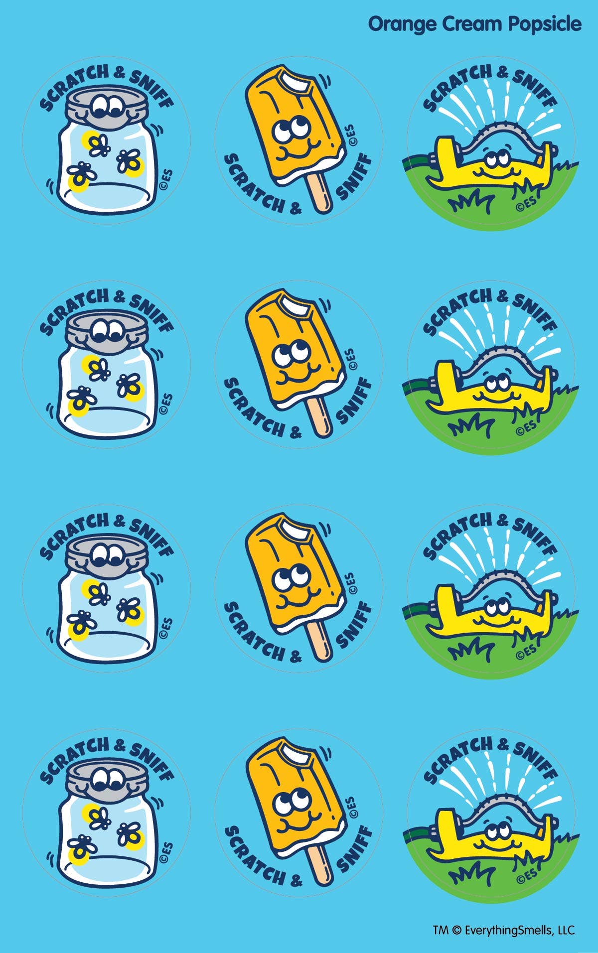 80s Summer Scratch & Sniff Sticker