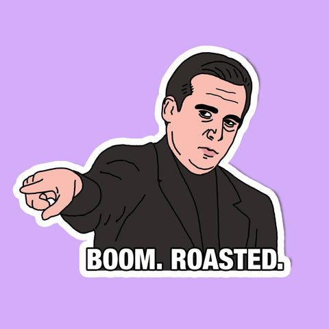 The Office - Boom Roasted Sticker