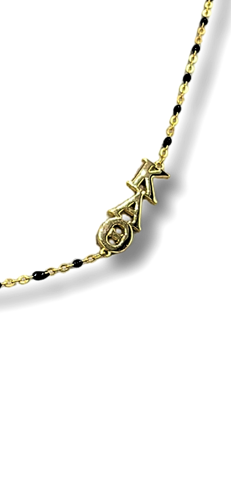 Theta Side Necklace