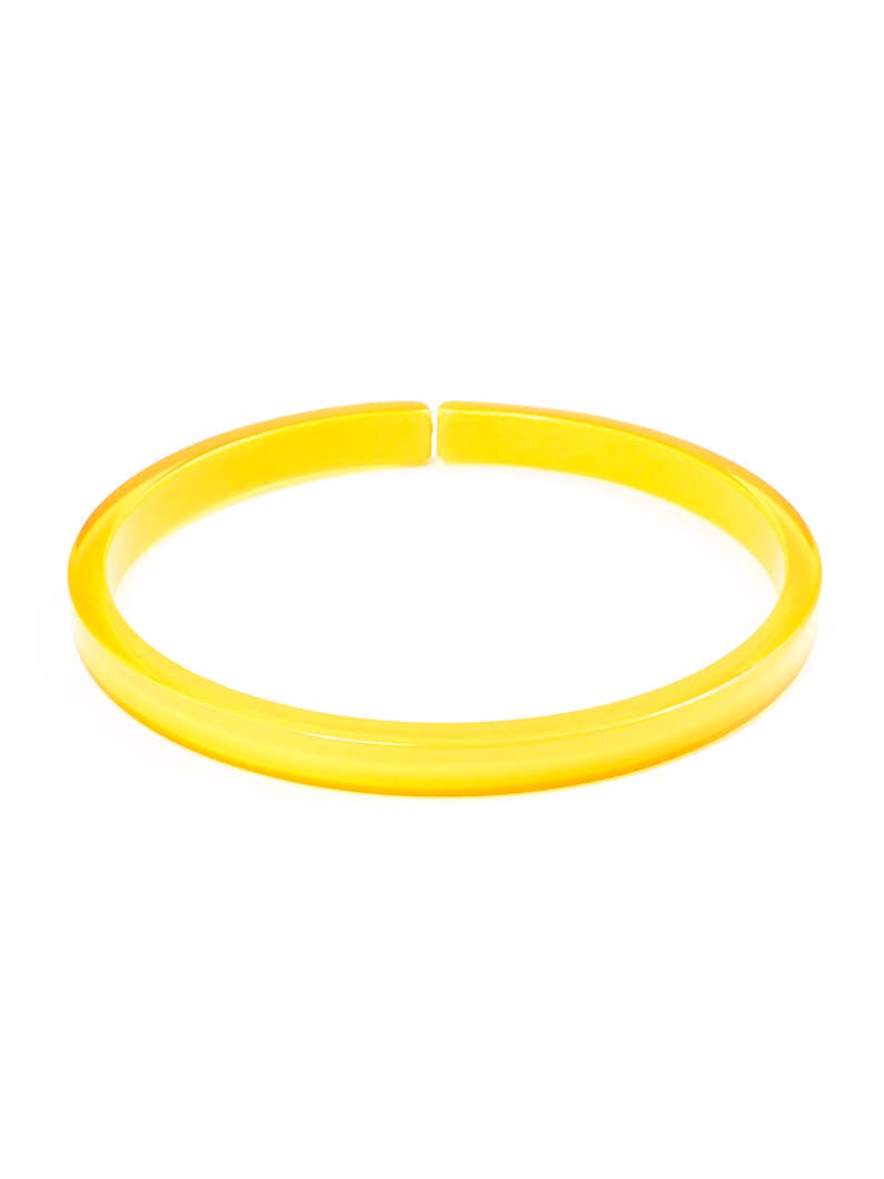 Lauren Resin Bracelet - White