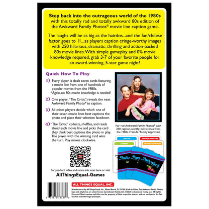 Awkward Family Photos Totally 80s! Game