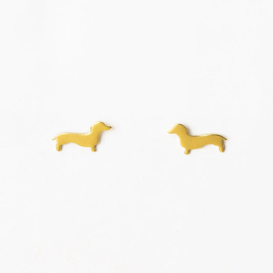 Alice Dachshund Earrings