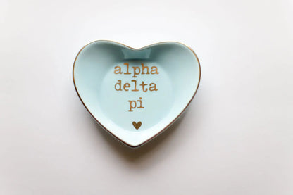 ADPi Heart Ring Dish