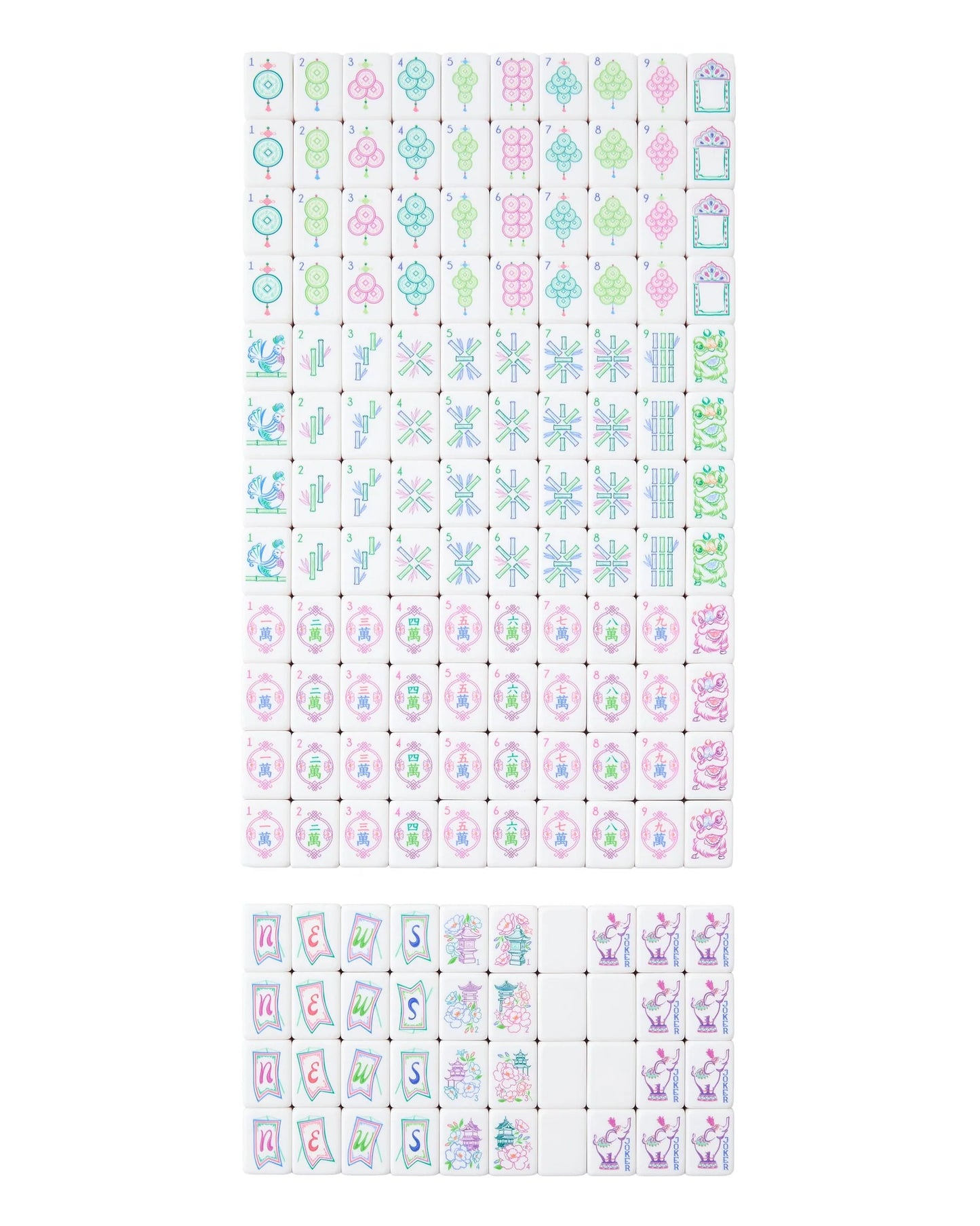 Mahjong Tiles - Amara