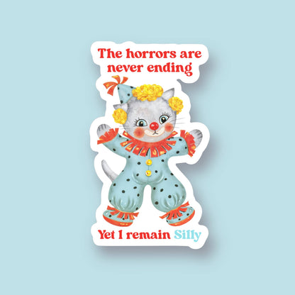 The Horrors are Never Ending Sticker