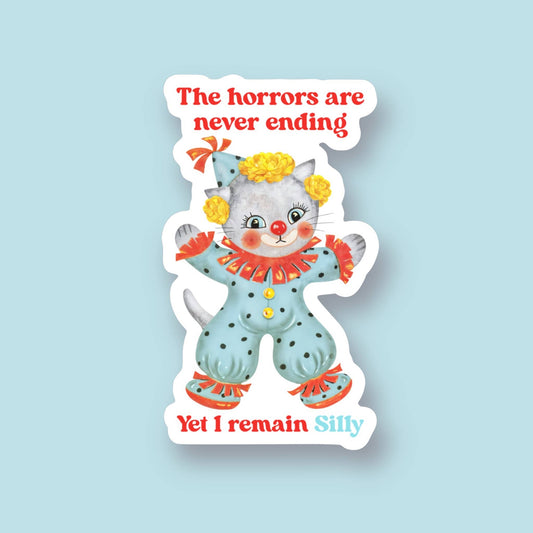 The Horrors are Never Ending Sticker