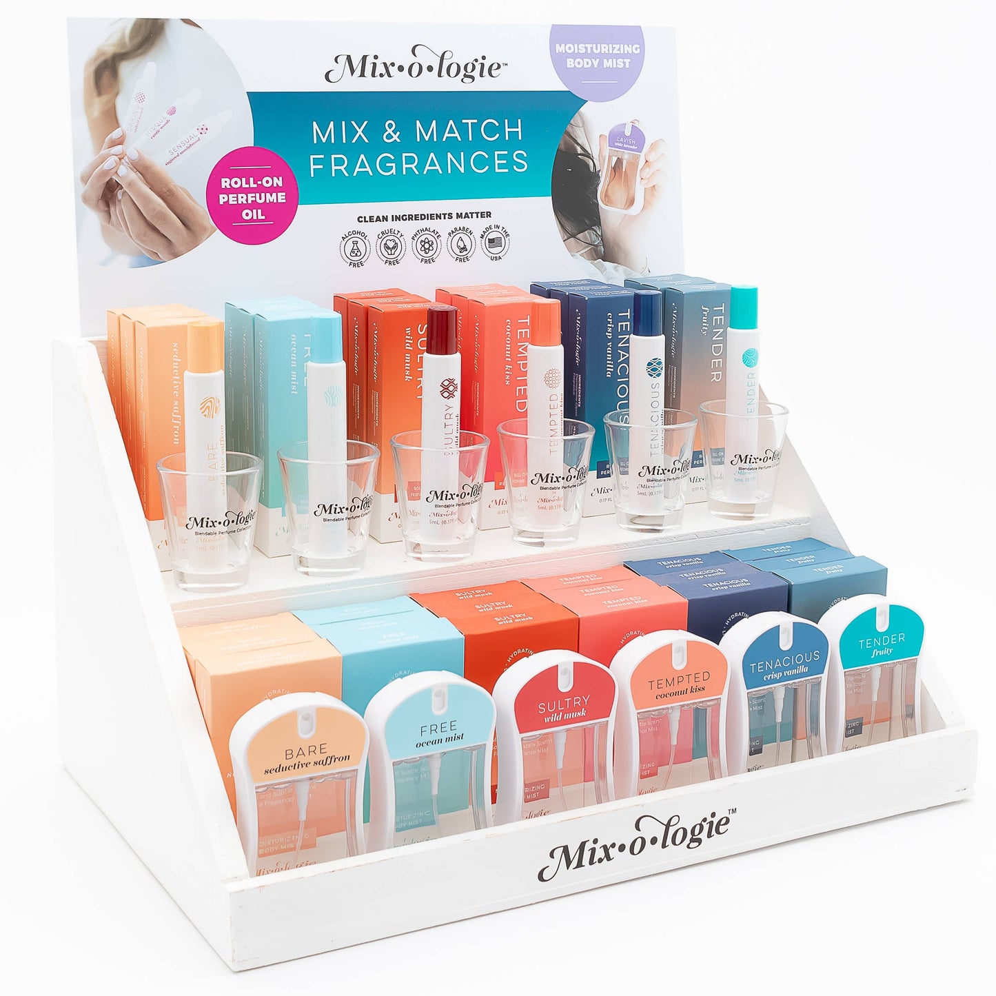 Mixologie: Rollerballs + Body Mist