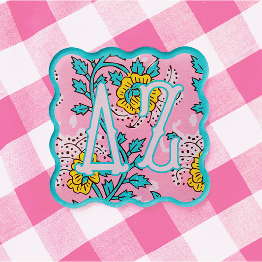 DZ Block Print Coaster