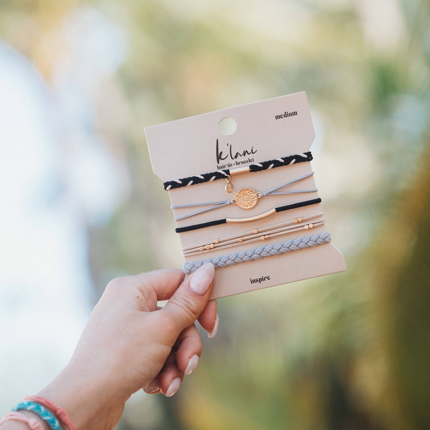 K'Lani hair tie bracelets - Inspire