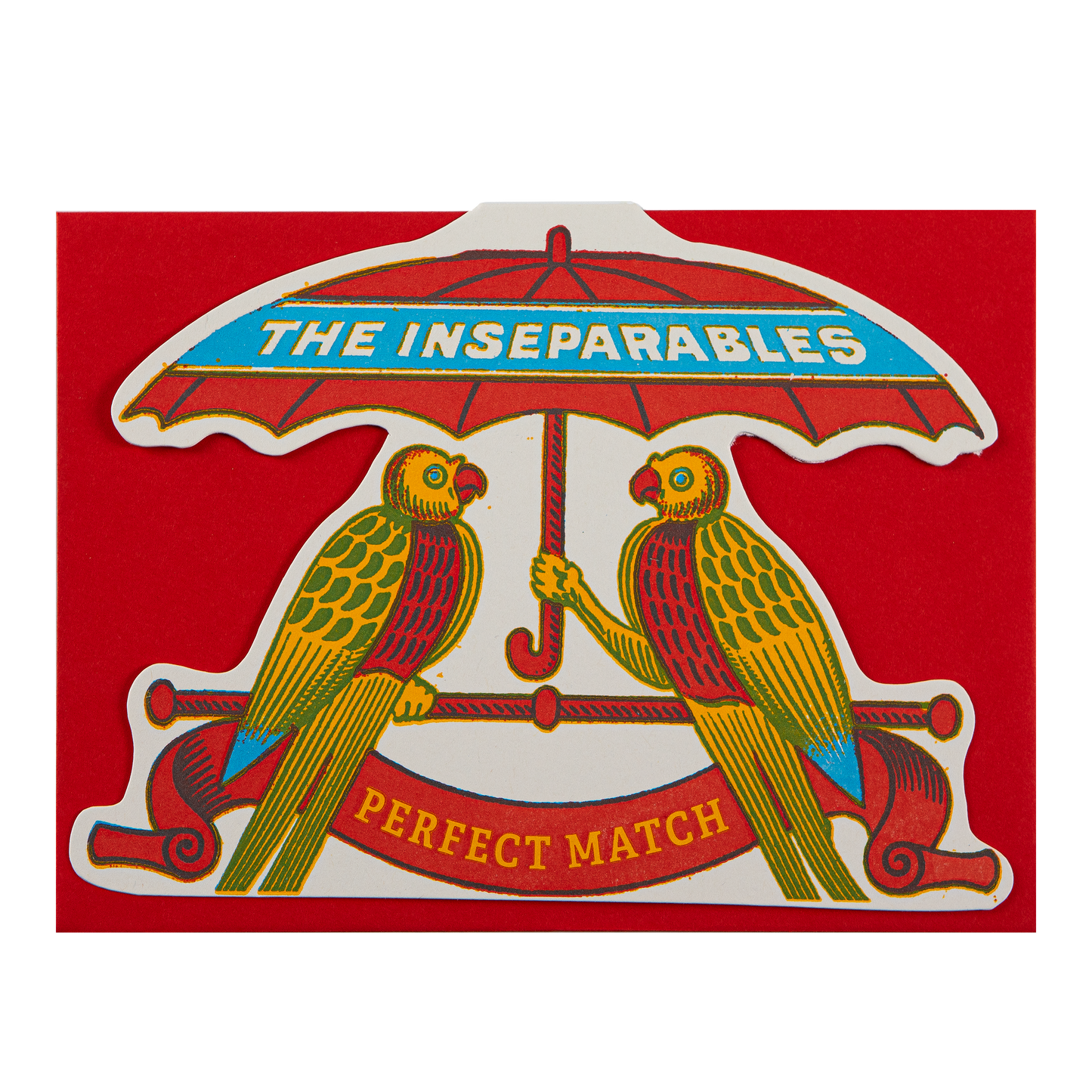 The Inseparables | Cut-Out - Greeting Card