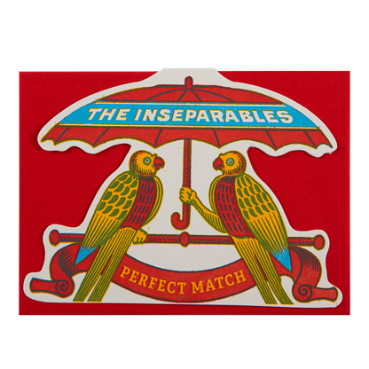 The Inseparables | Cut-Out - Greeting Card