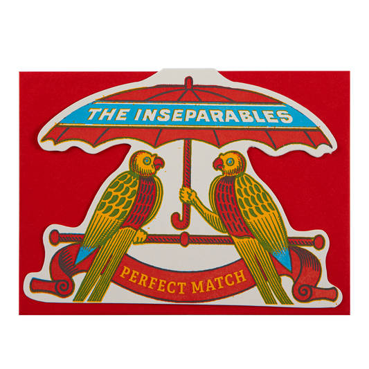 The Inseparables | Cut-Out - Greeting Card