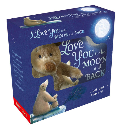 I Love You To The Moon And Back Book & Toy
