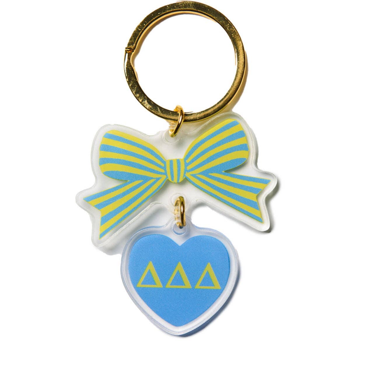 Bow Keychain - Chi O