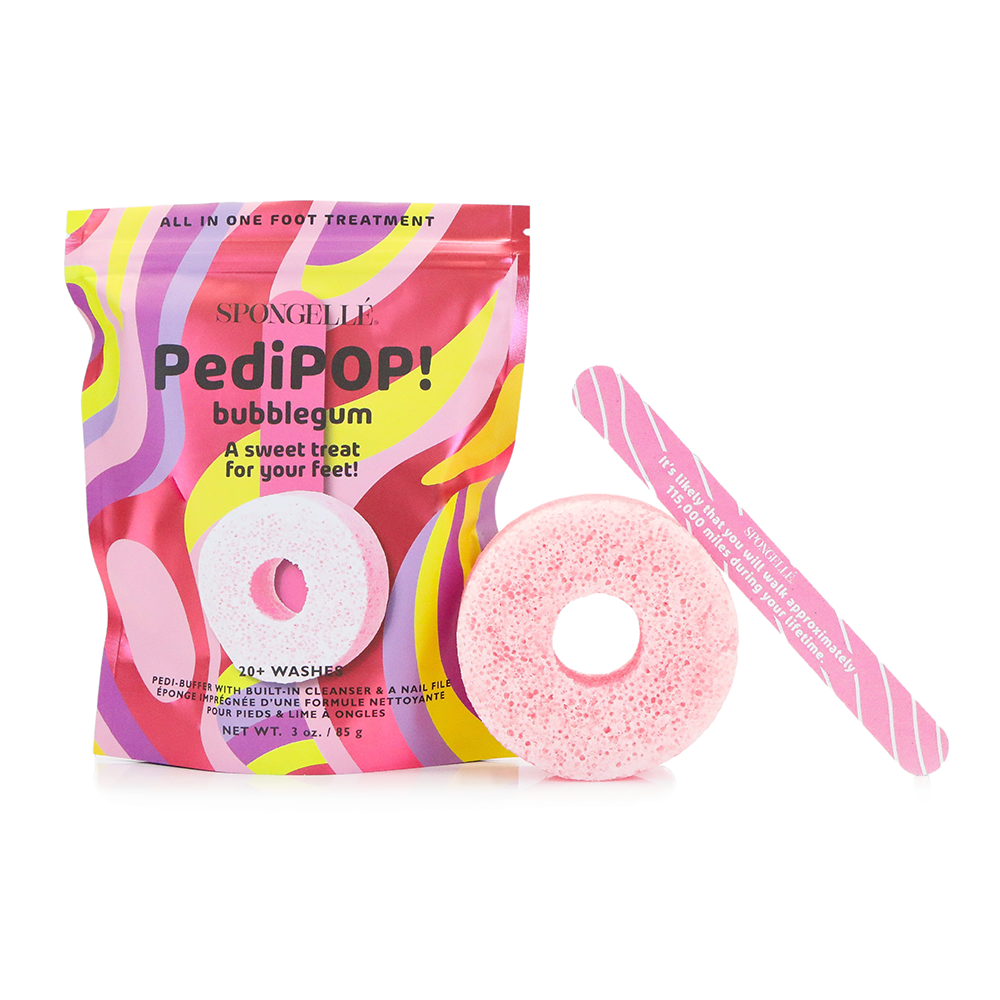 Spongellé - PediPOP Pedi Buffer & Nail File