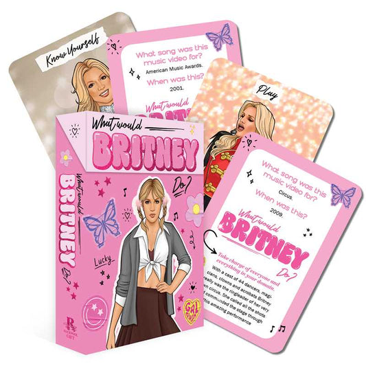 What Would Britney Do? by Rockpool  Publishing: Flashcards; 24 pages / English