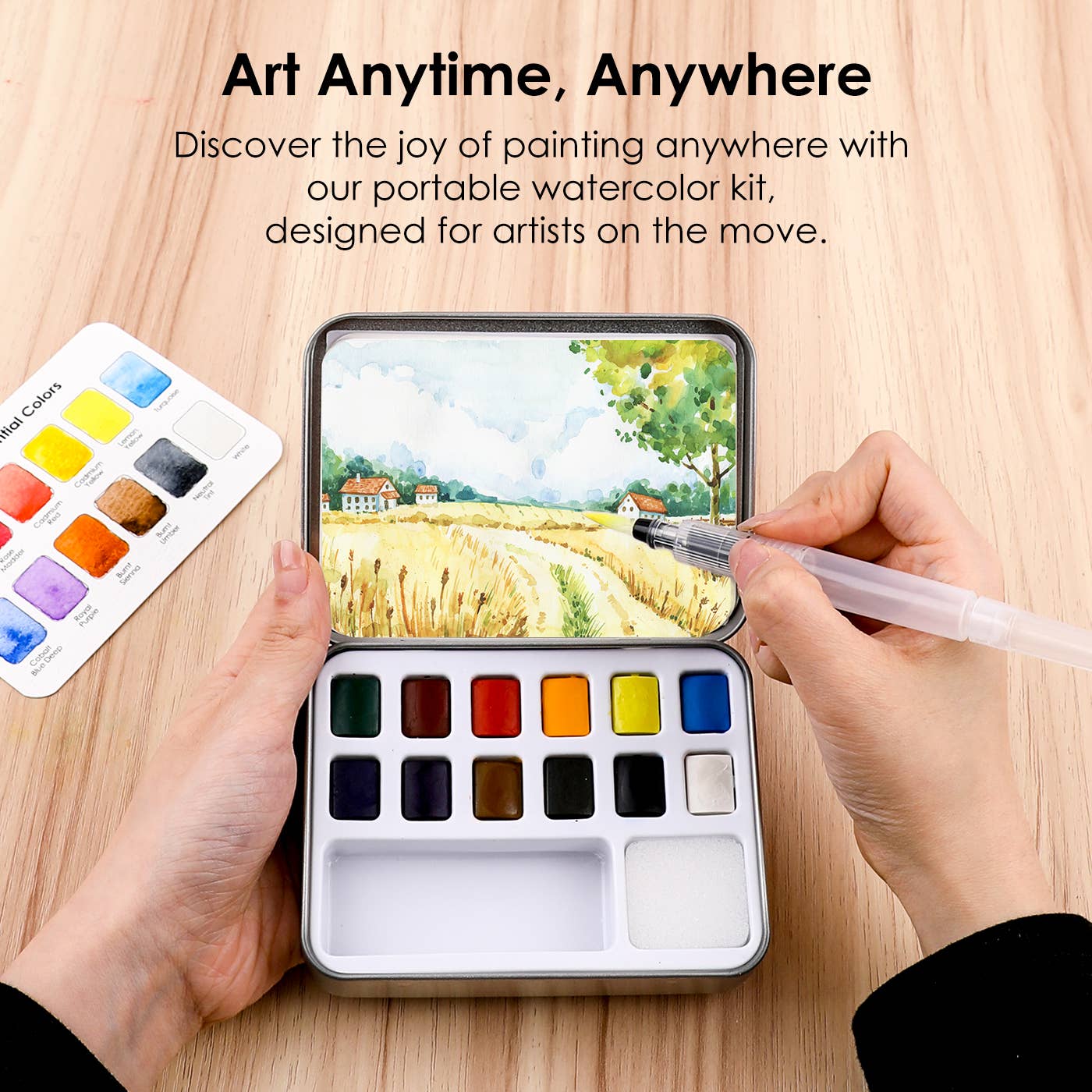 Pocket Watercolor - 12 Essential