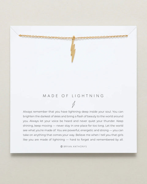 Made of Lightning Necklace - Bryan Anthony