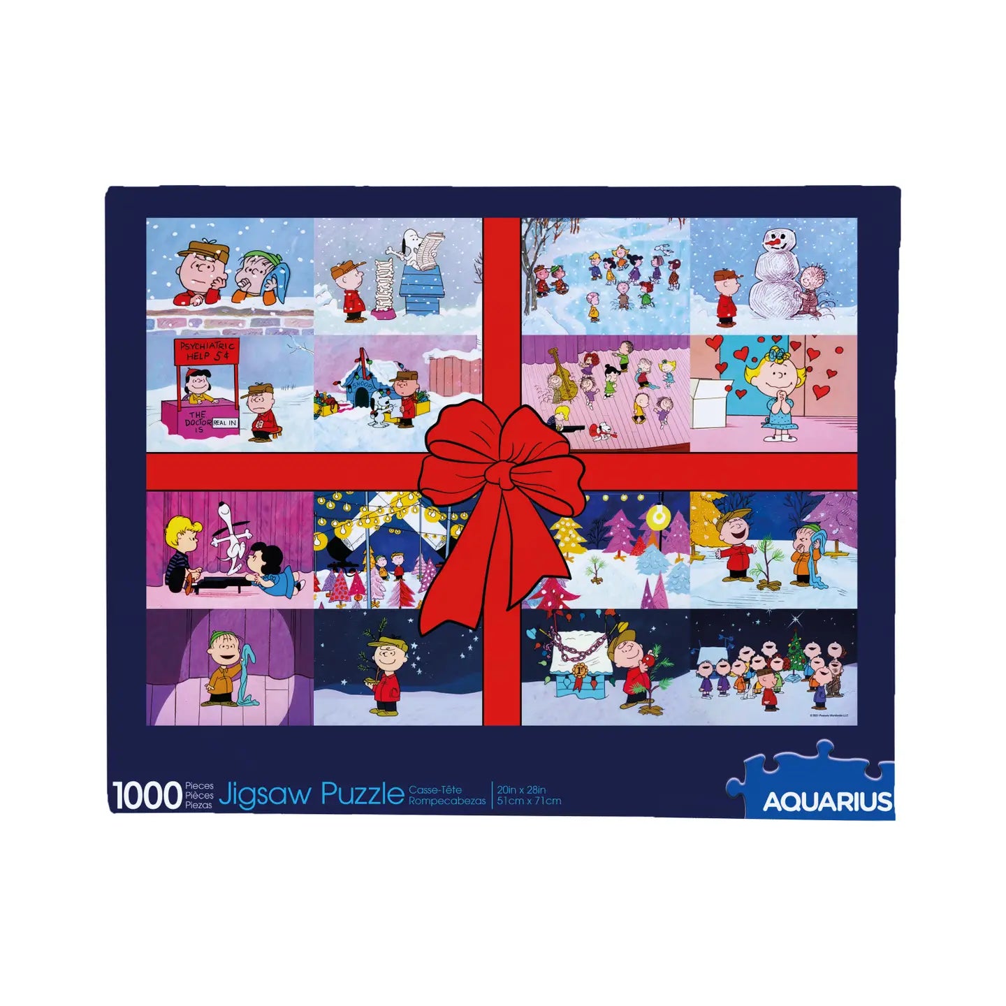 Peanuts Christmas Present 1000 Piece Puzzle
