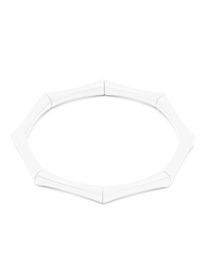 Enamel Bamboo Bracelet - Black