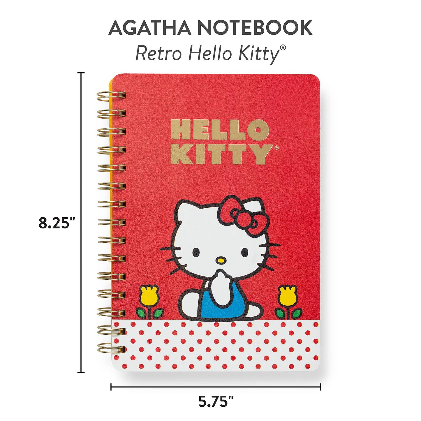 Retro Hello Kitty Agatha Notebook