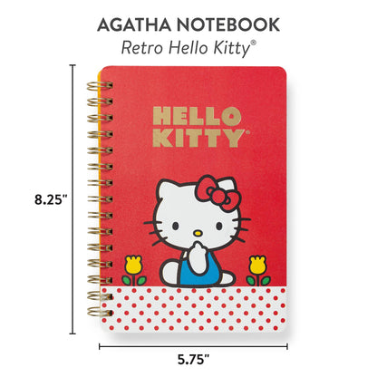 Retro Hello Kitty Agatha Notebook