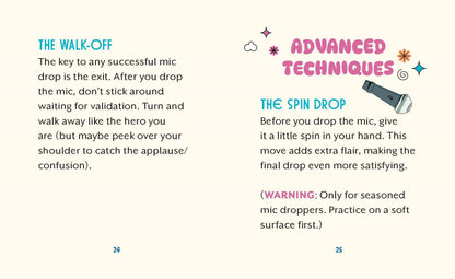 Mini Mic Drop: With Feedback Sound