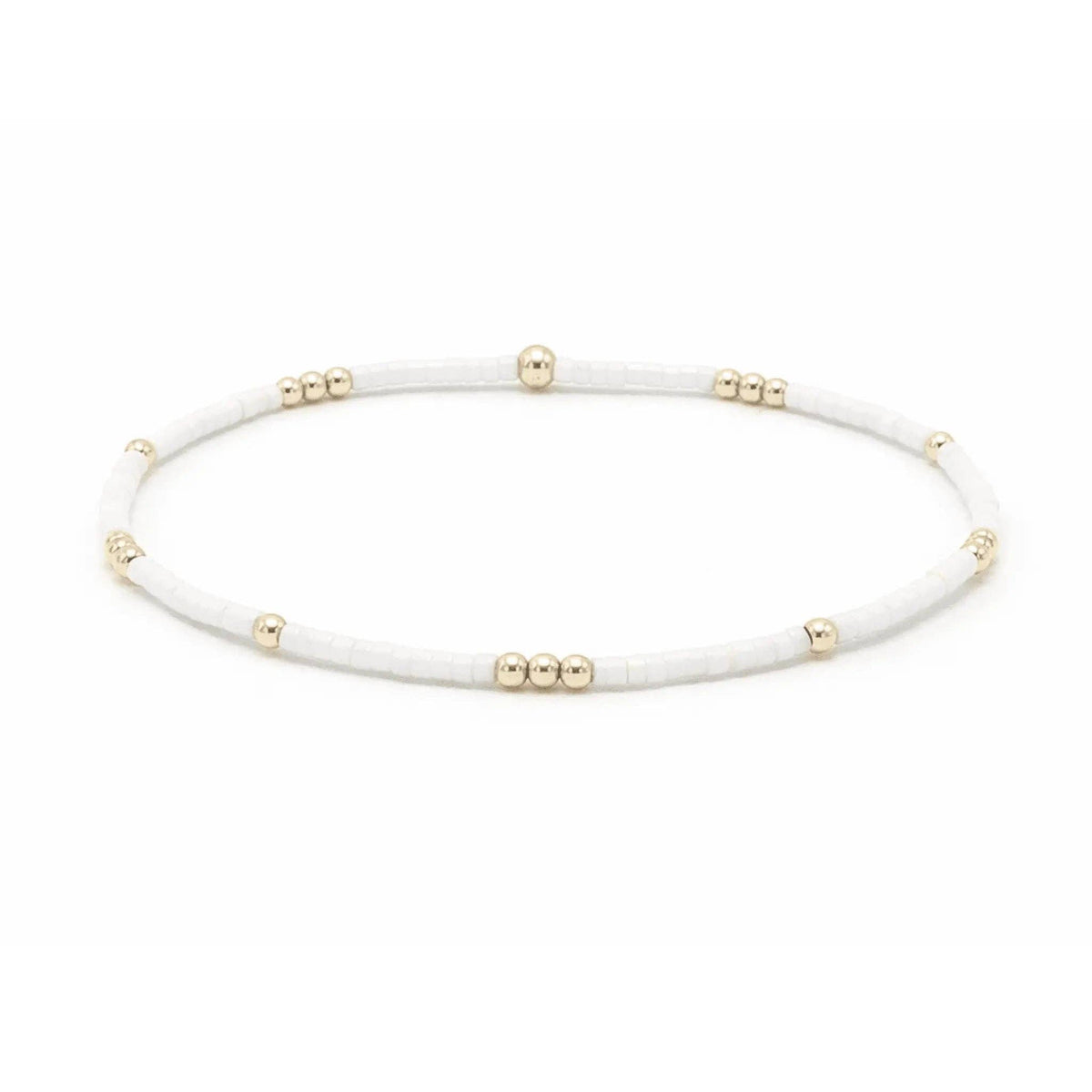Newport - Cotton + Gold Waterproof Bracelet