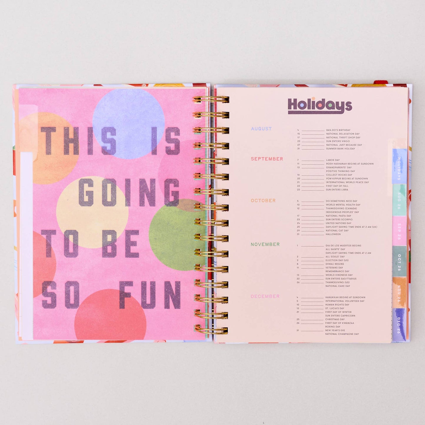 17-Month Academic Planner - Medium Oil Paint Floral