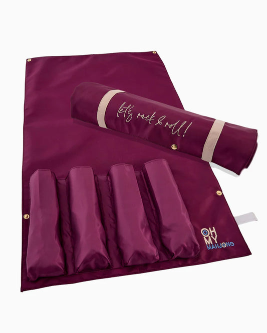 Let's Rack & Roll Bag - Burgundy