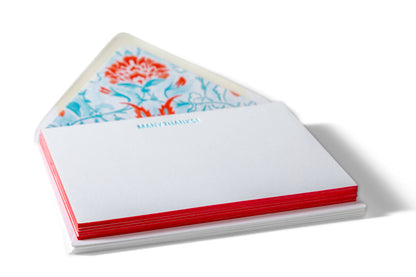 Many Thanks! Letterpress Flat Notecards