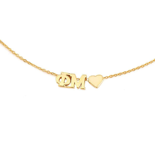 Heart Necklace - Phi Mu