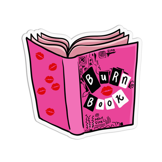 Mean Girls Burn Book Stickers