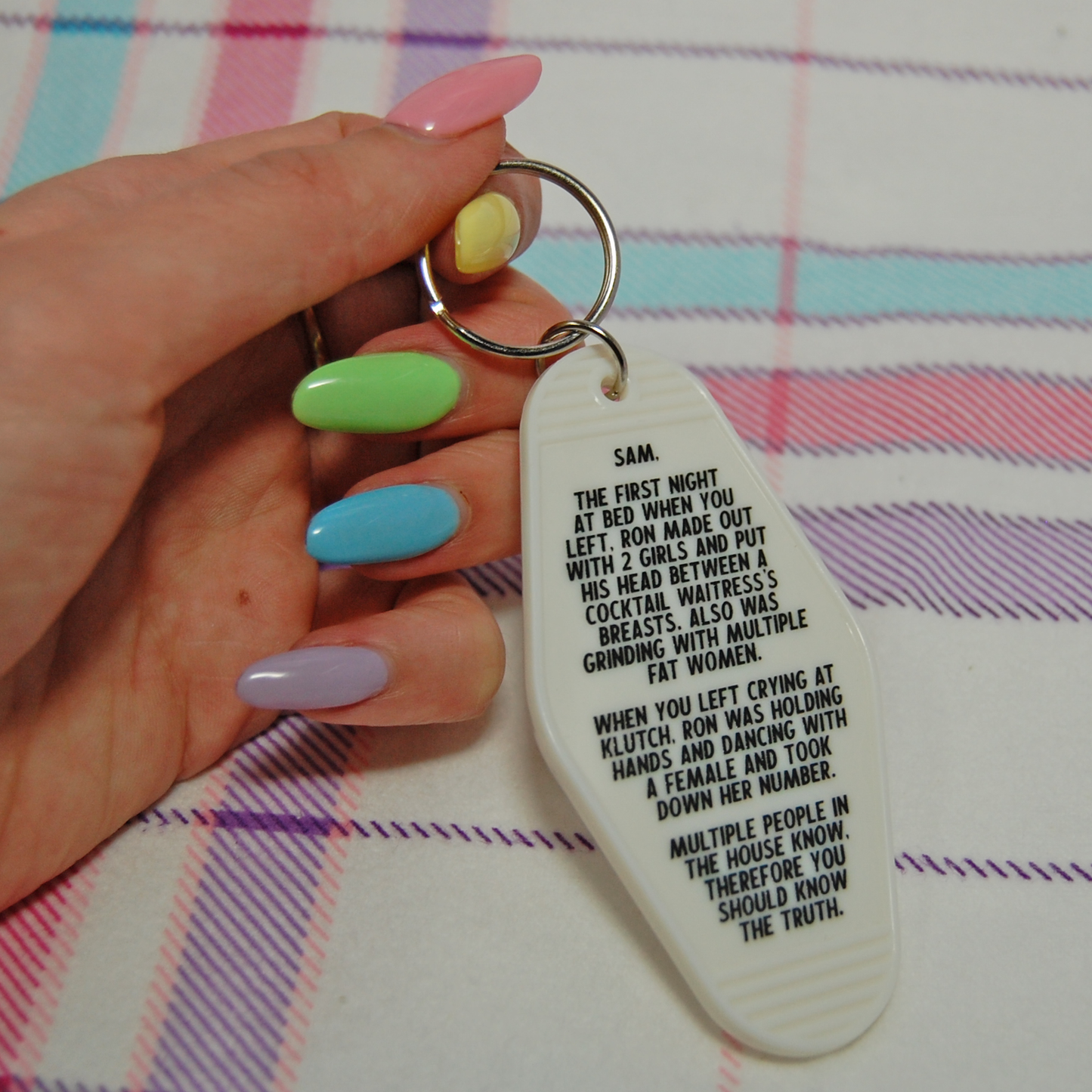 A Shop of Things - Jersey Shore Keychain