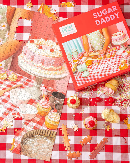 🍩 Sugar Daddy 🧁 | 1000 Piece Jigsaw Puzzle w/ Canvas Bag