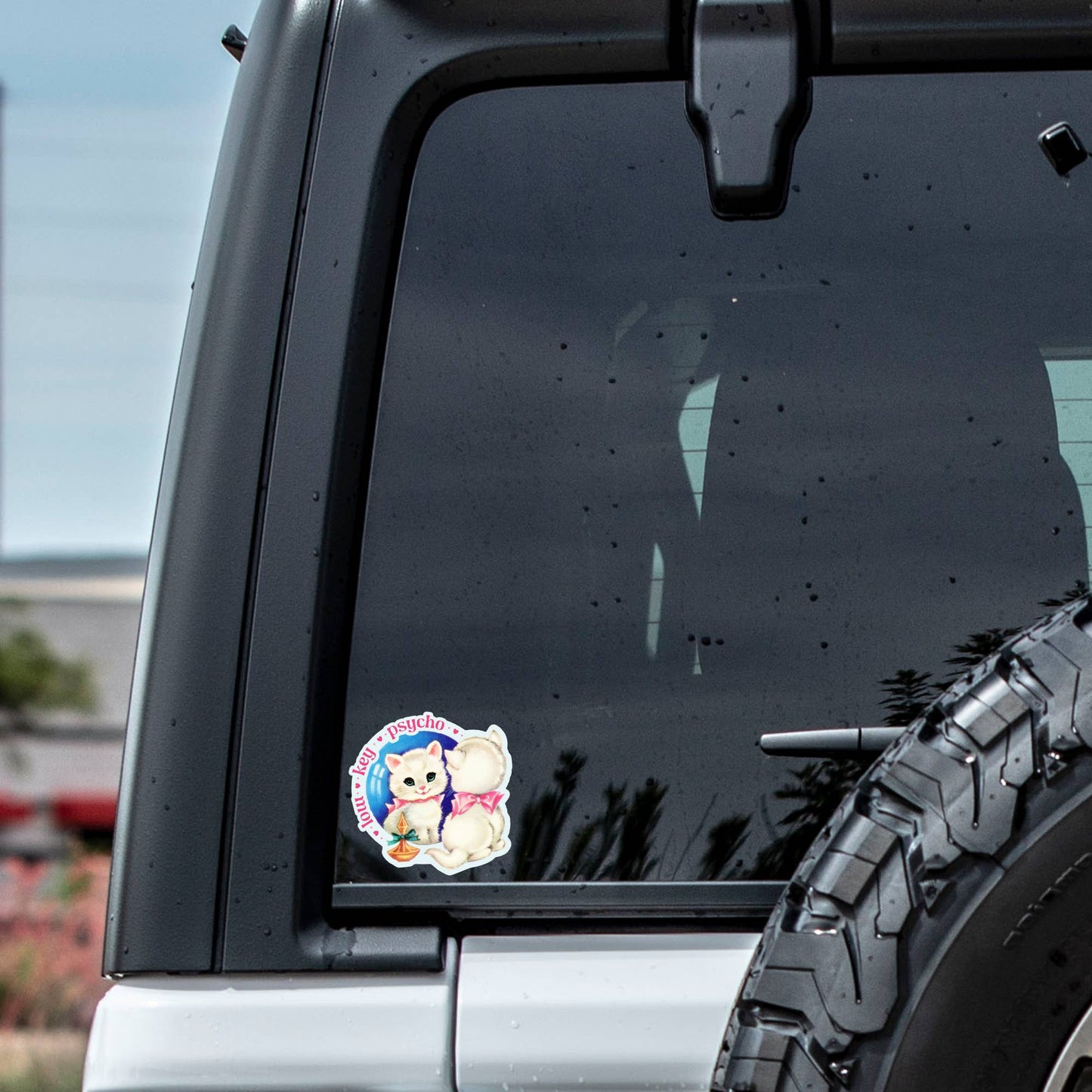 Lowkey Psycho Sticker