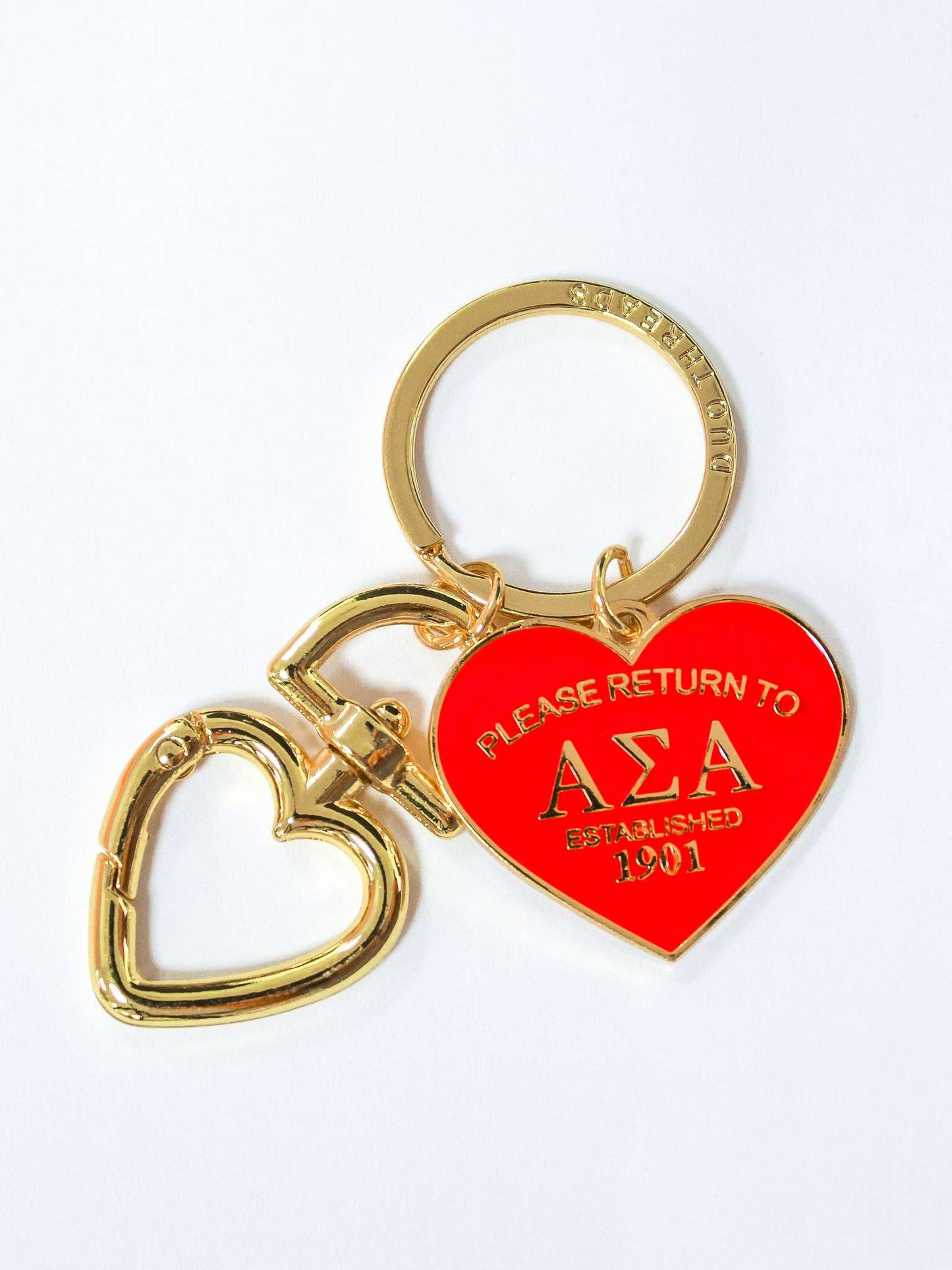 AXO Please Return Key Ring