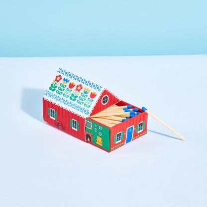 Swedish Dream® Tiny Living Red Matchbox Cottage