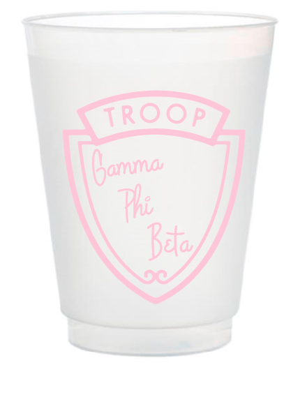 "Troop" Sorority Frosted Cup - GPhi