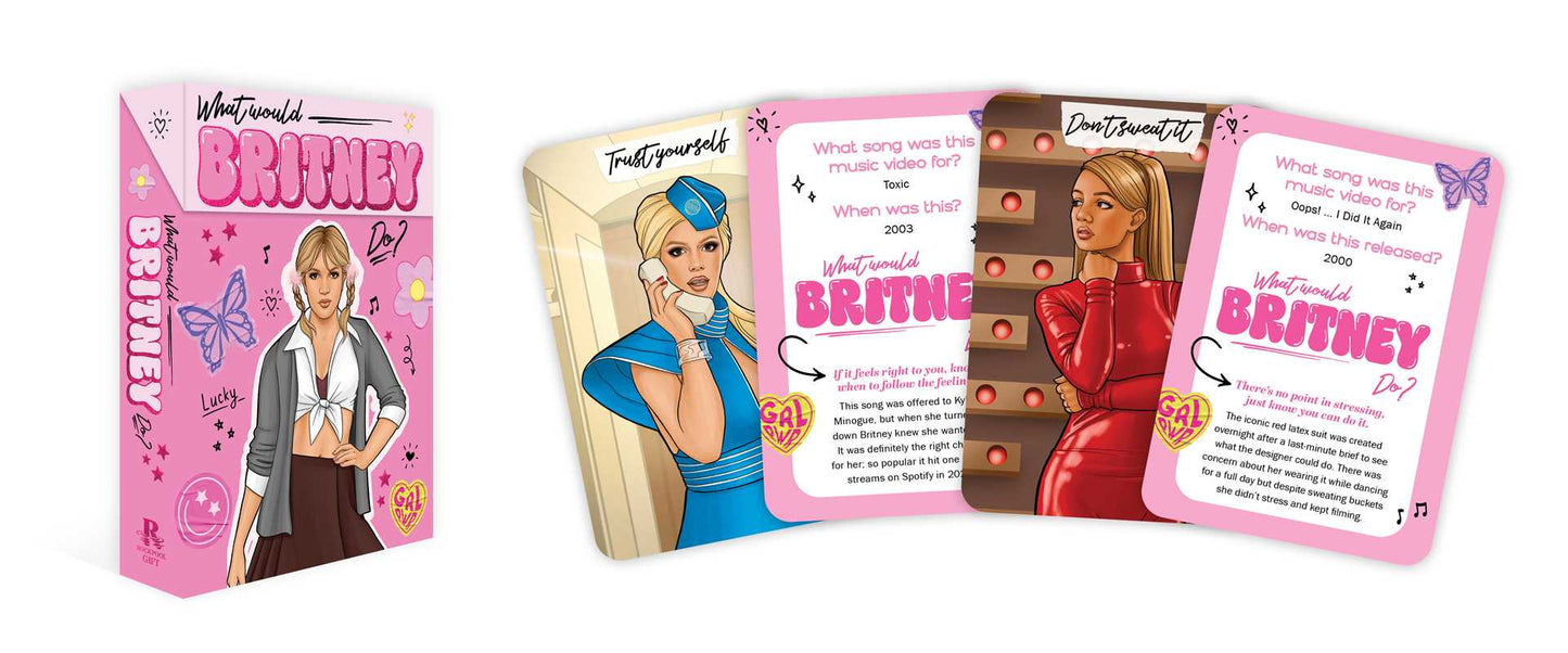 What Would Britney Do? by Rockpool  Publishing: Flashcards; 24 pages / English